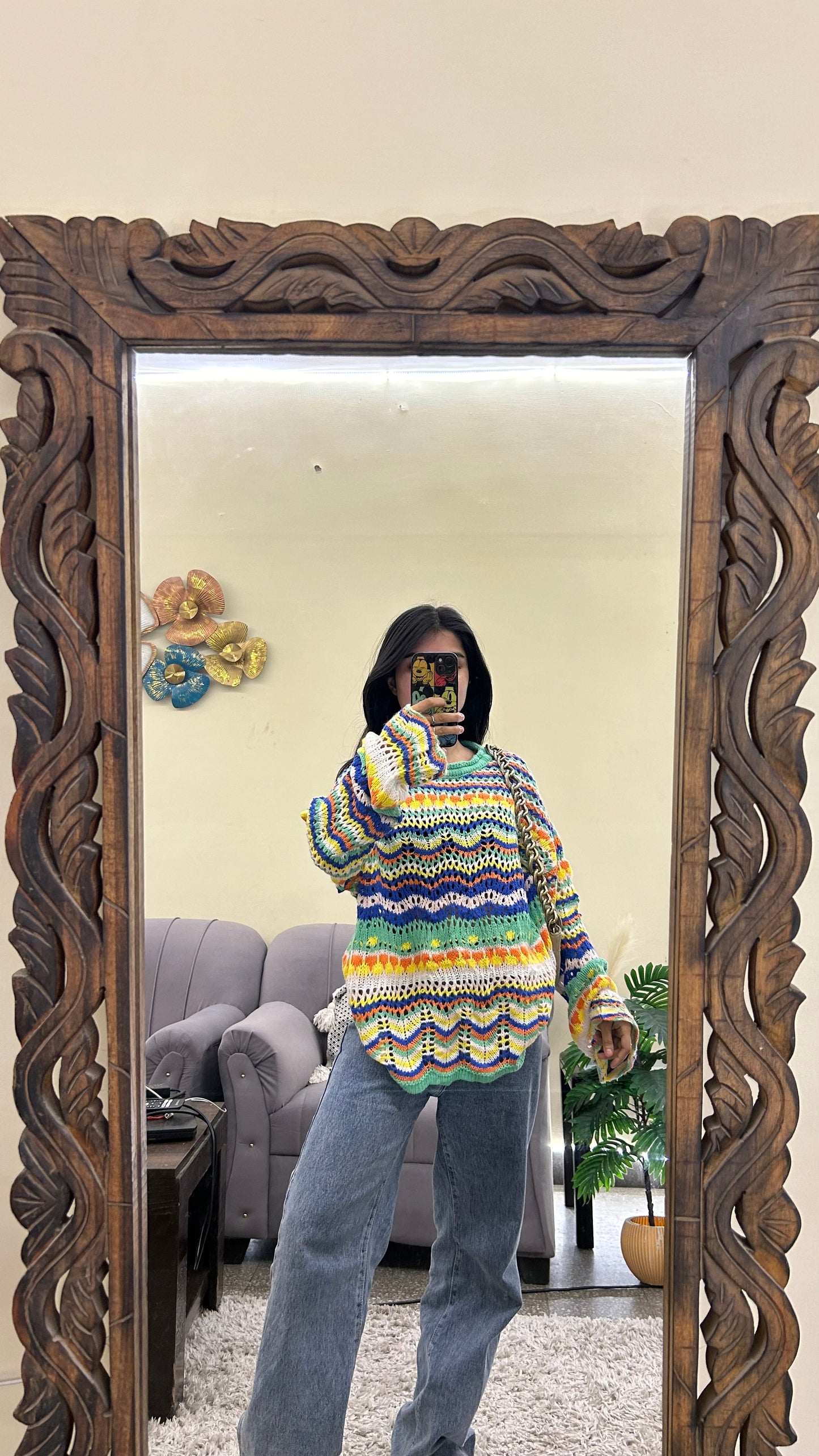 Crochet top L-XL
