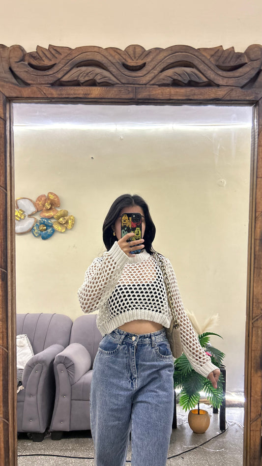 Crochet top xs-s