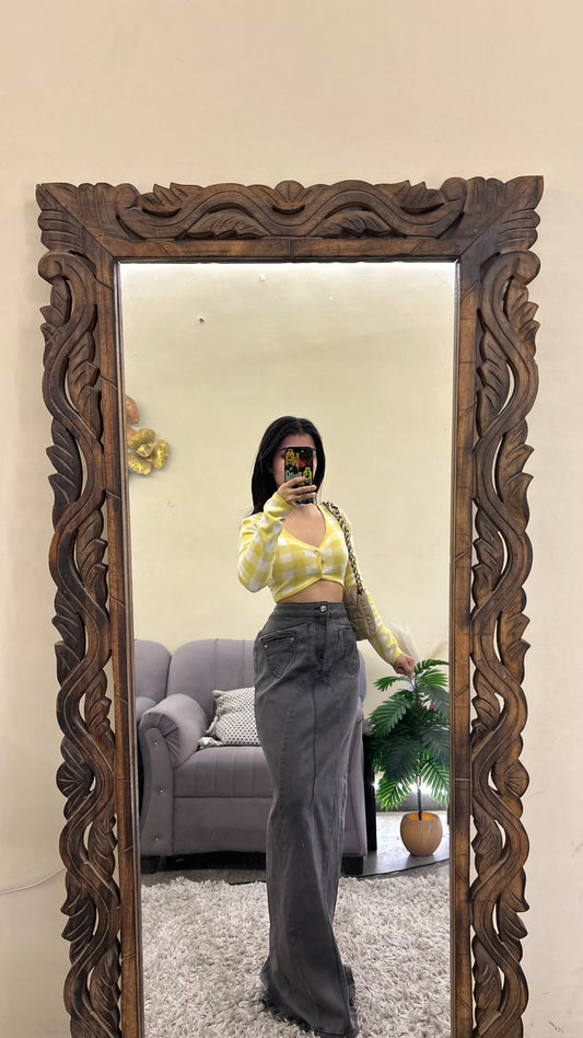 30) Korean skirt 29 waist/l:40