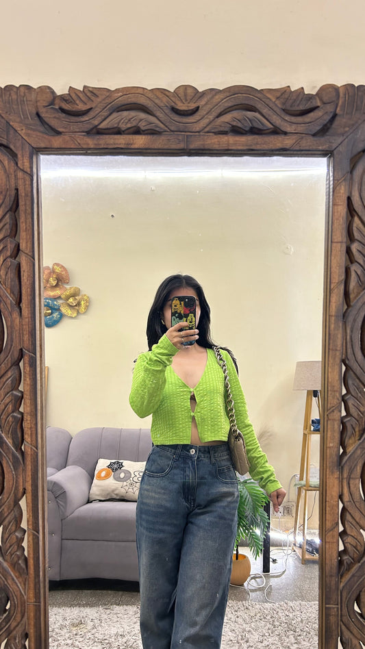 Cute top thrifted 28-32 bust