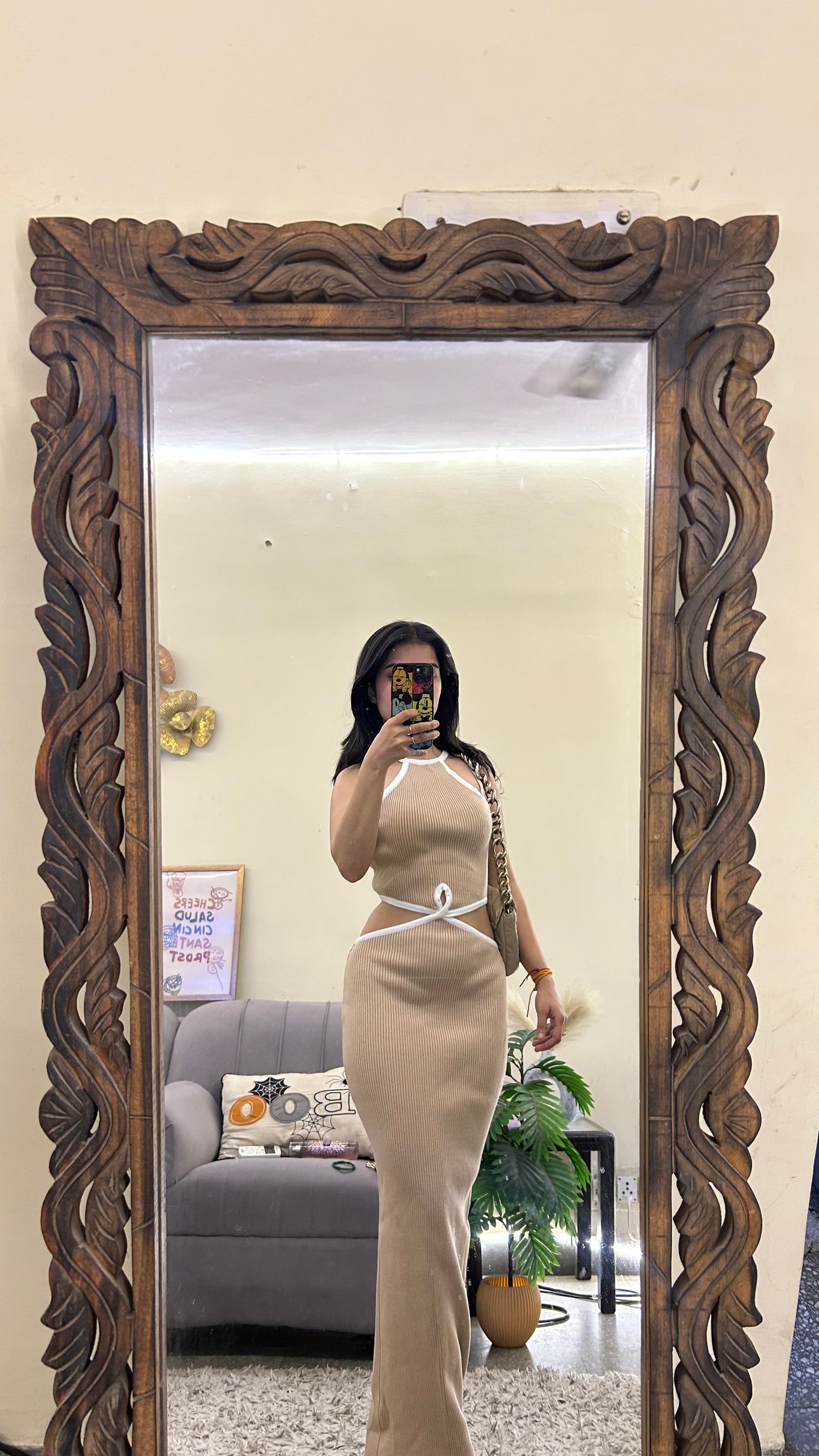 Cute dress 32-36 bust/l:53