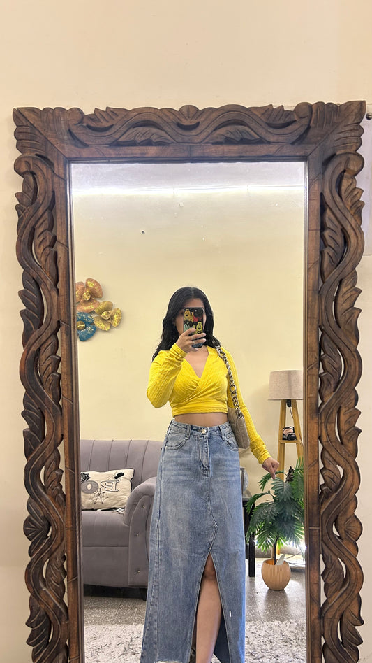 83) Korean skirt 30 waist/l:35
