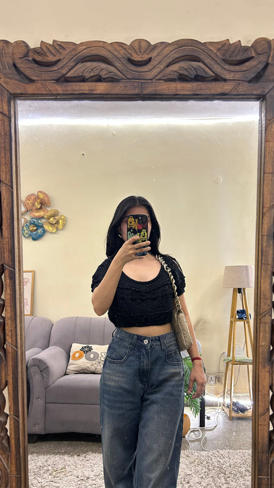Cute crochet top 32-34 bust