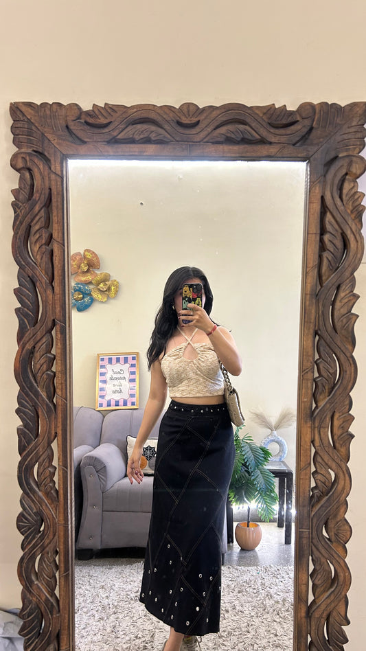 25) Korean skirt 28 waist/l:30