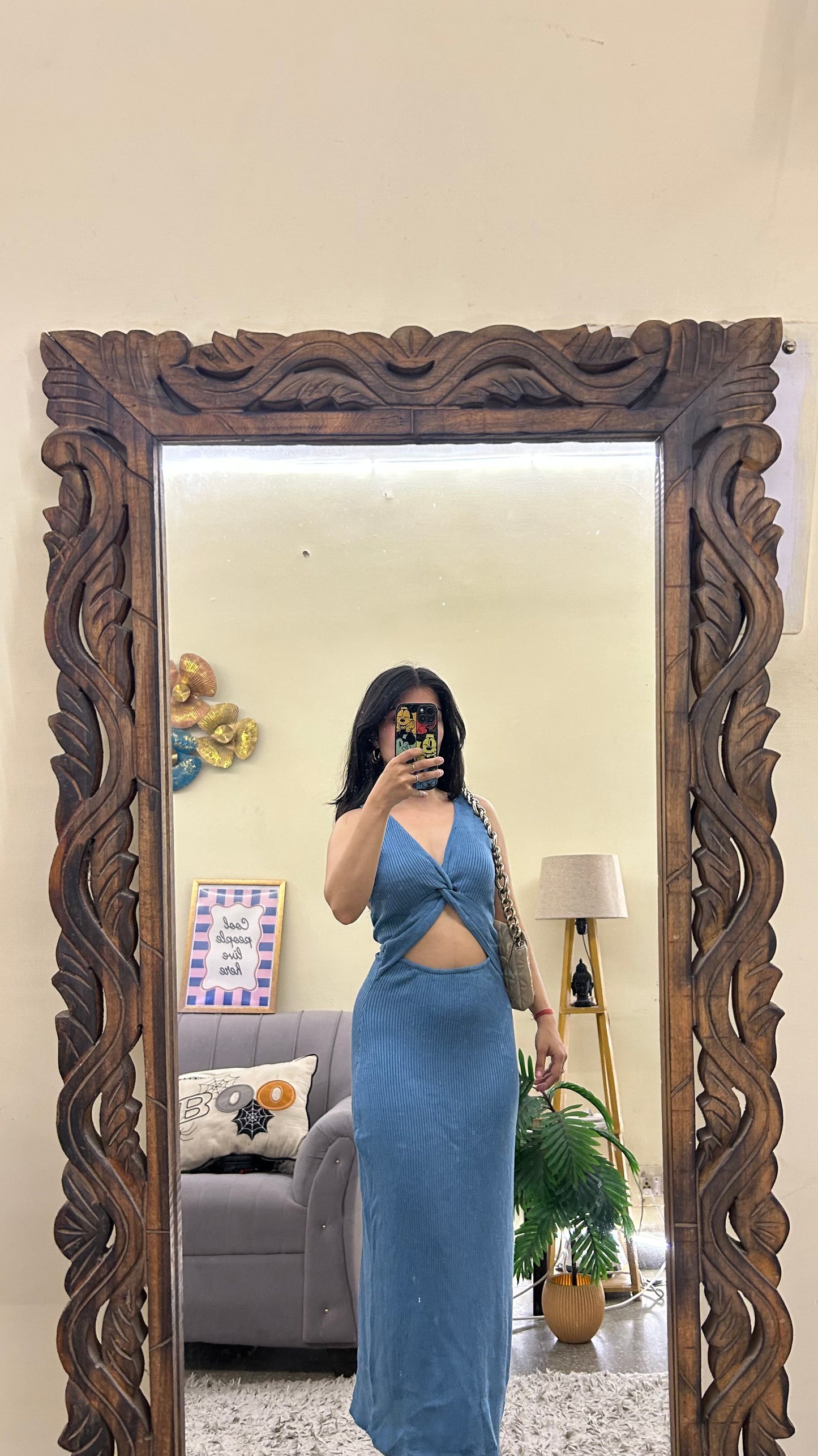 Cute dress 32-34 bust/l:47