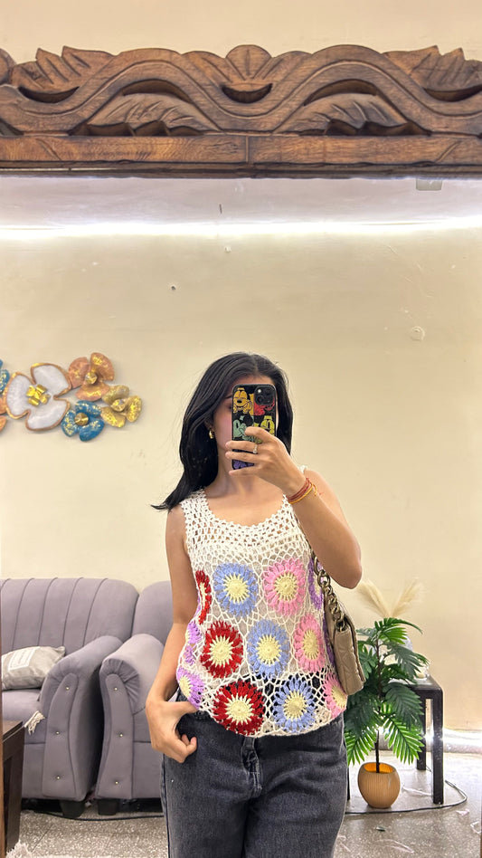 Cute top ( layer inside) 32-34 bust