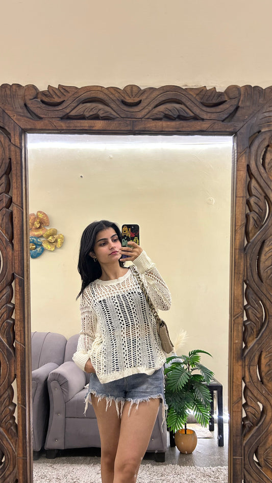 Crochet top S-M