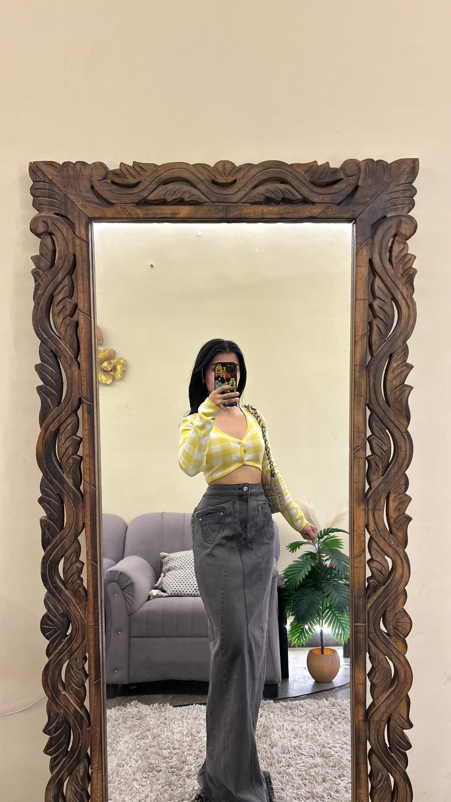 30) Korean skirt 29 waist/l:40