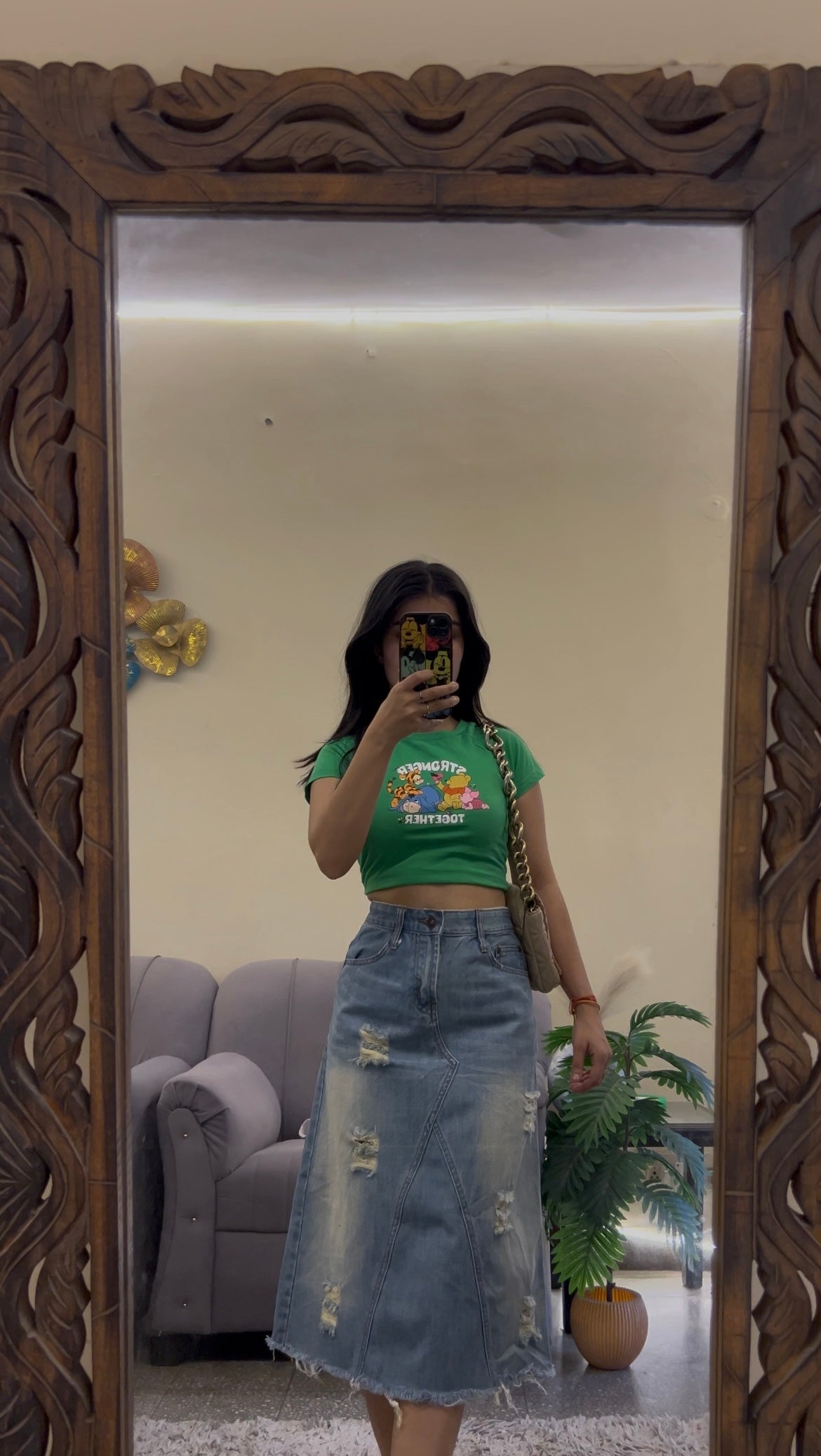 Korean skirt 27 waist/l:25