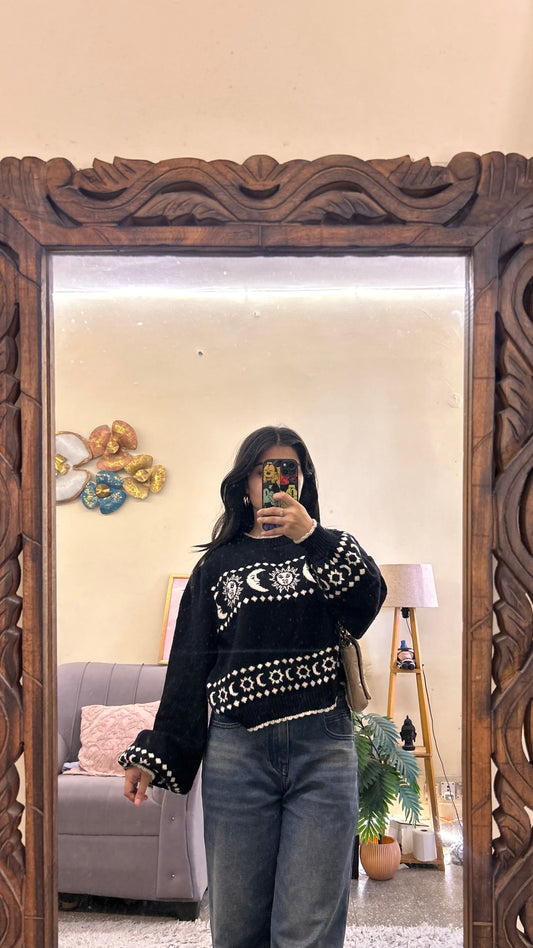 90)pintrest sweater size -L
