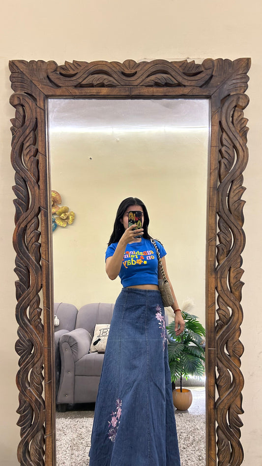 17) korean skirt 34 waist/l:38