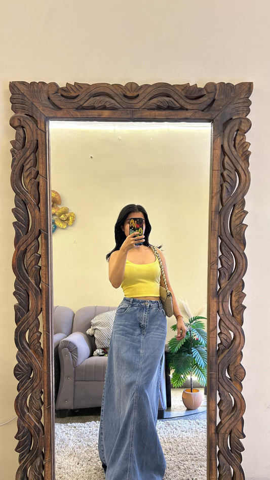 49)Korean skirt 34 waist/l:36