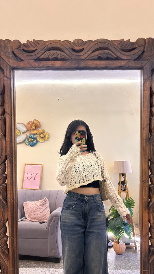 72)Semi winter cute tops🌸30-32 bust