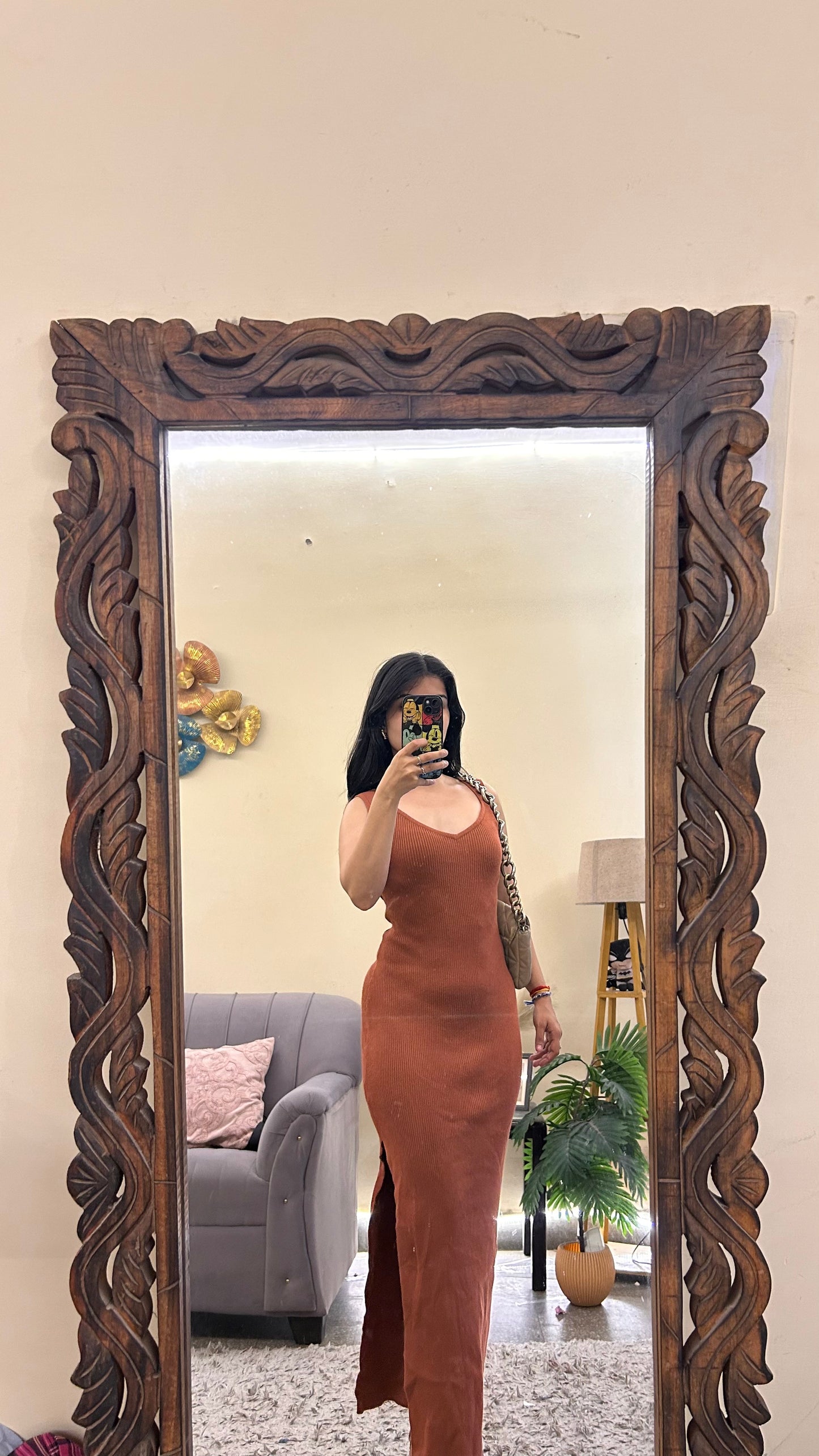 88) cute dress 34-36 bust/l:52