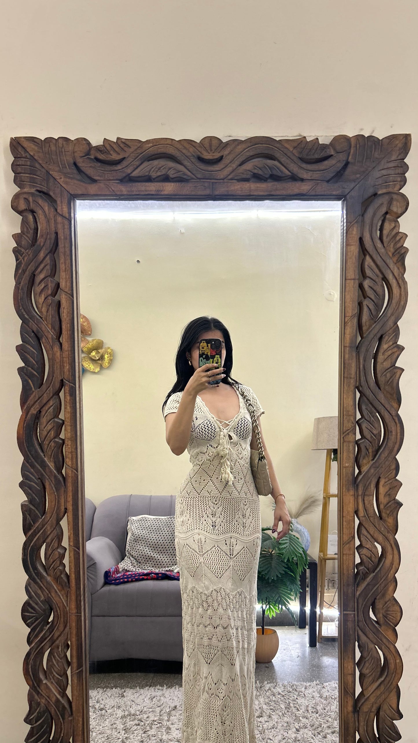Cute dress 32-34 bust/l:54