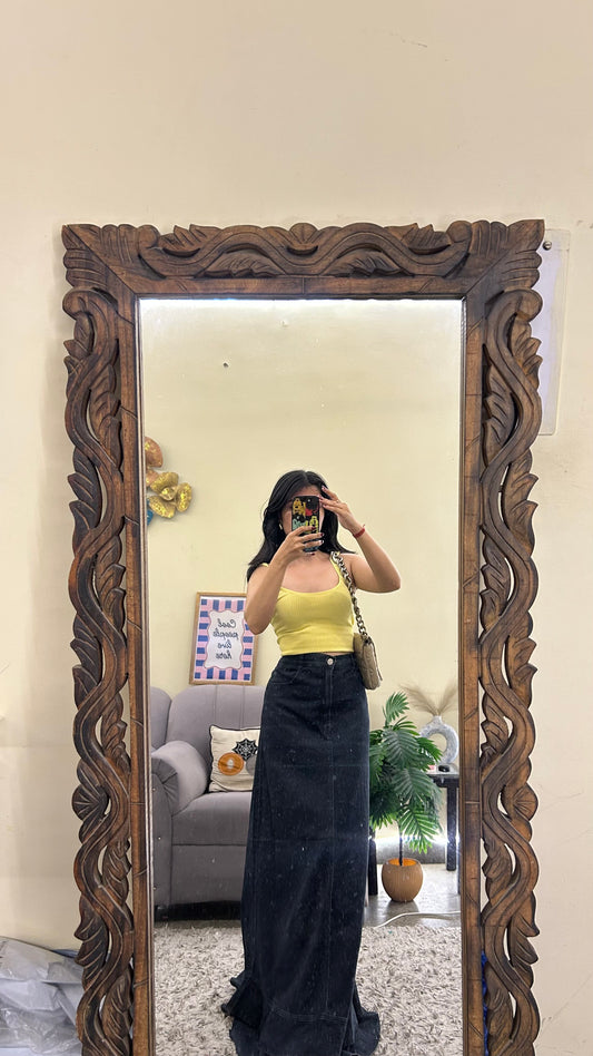 78) Korean skirt 30 waist/l:42