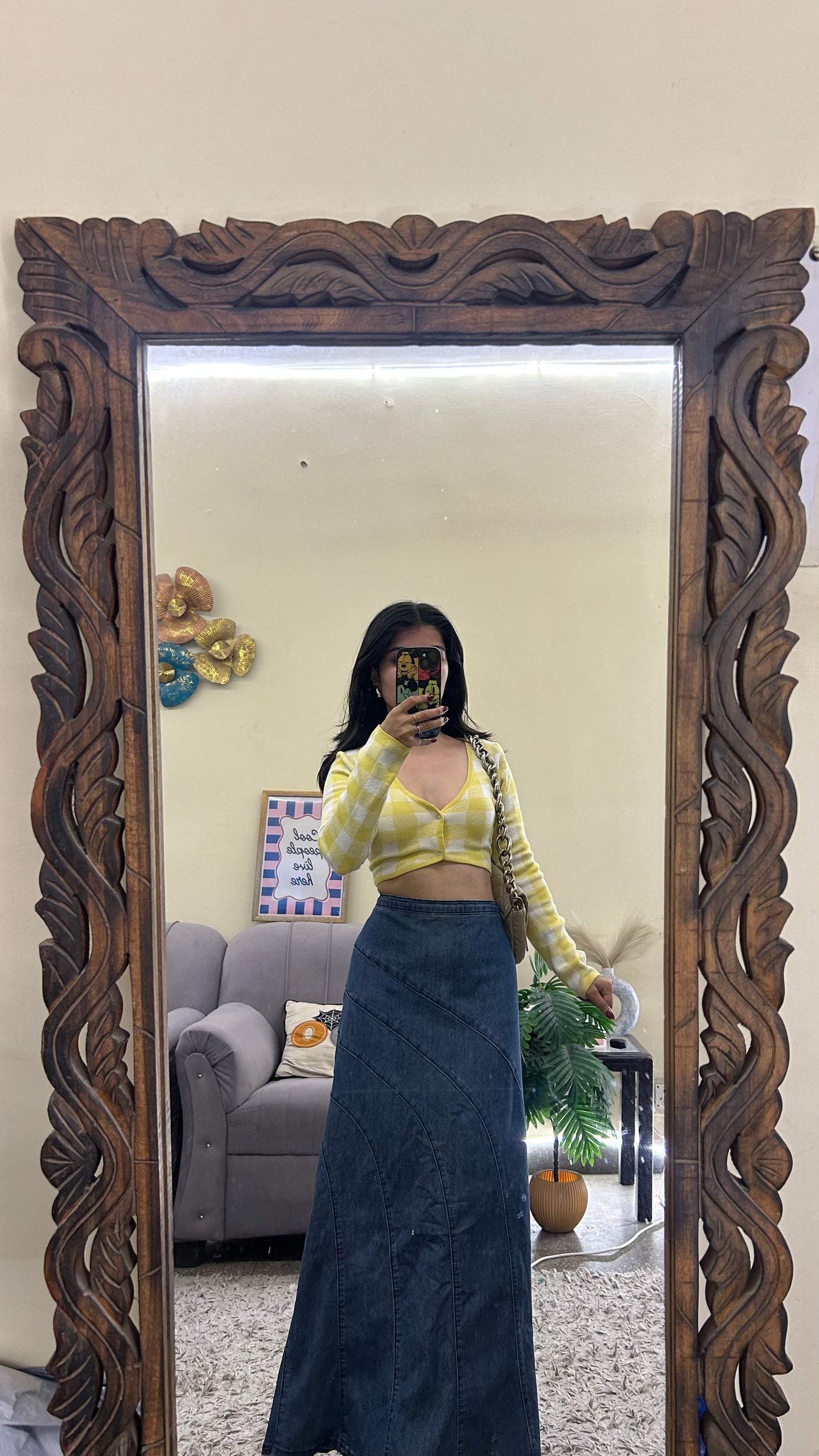 38) Korean skirt 38 waist/l:34
