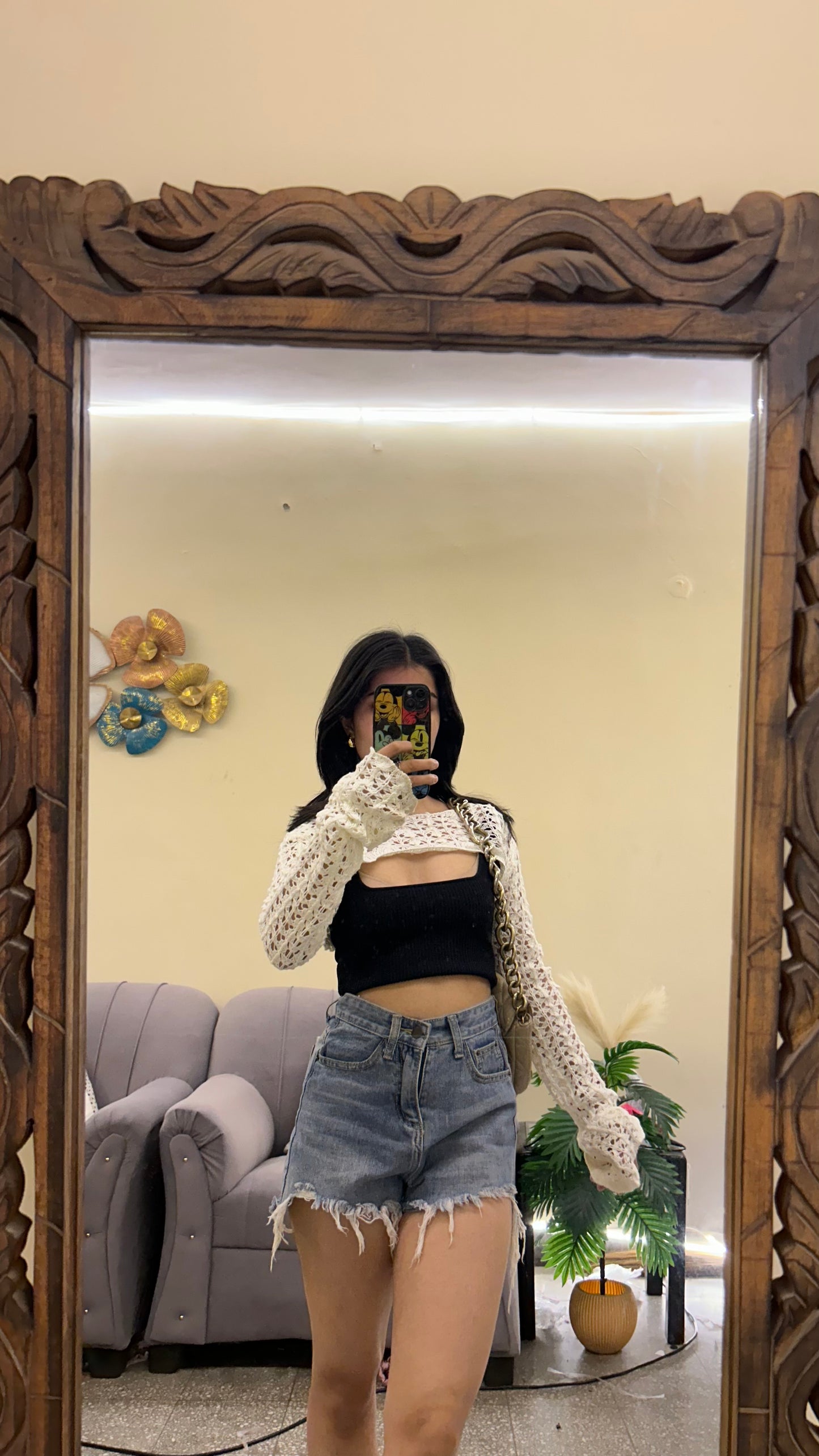 Crochet cover up
