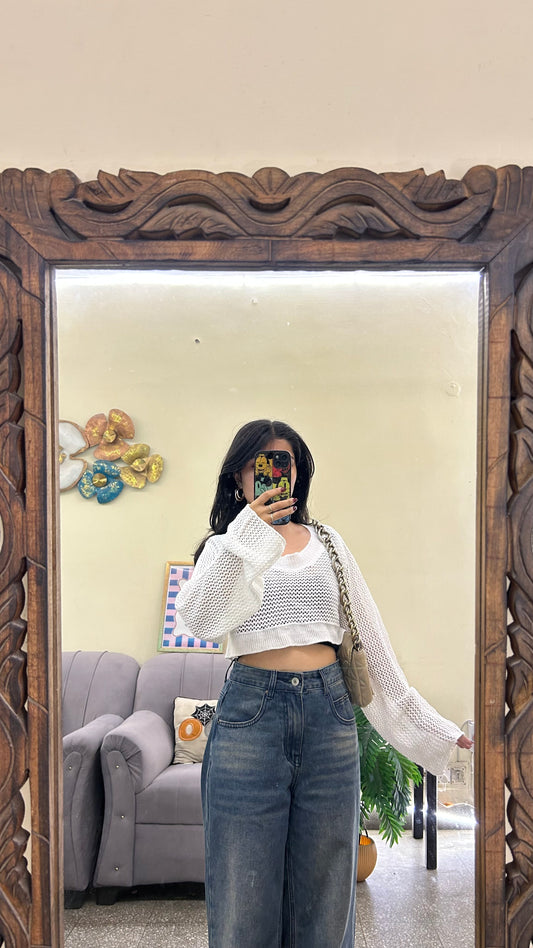 Cute crochet top 28-32 bust