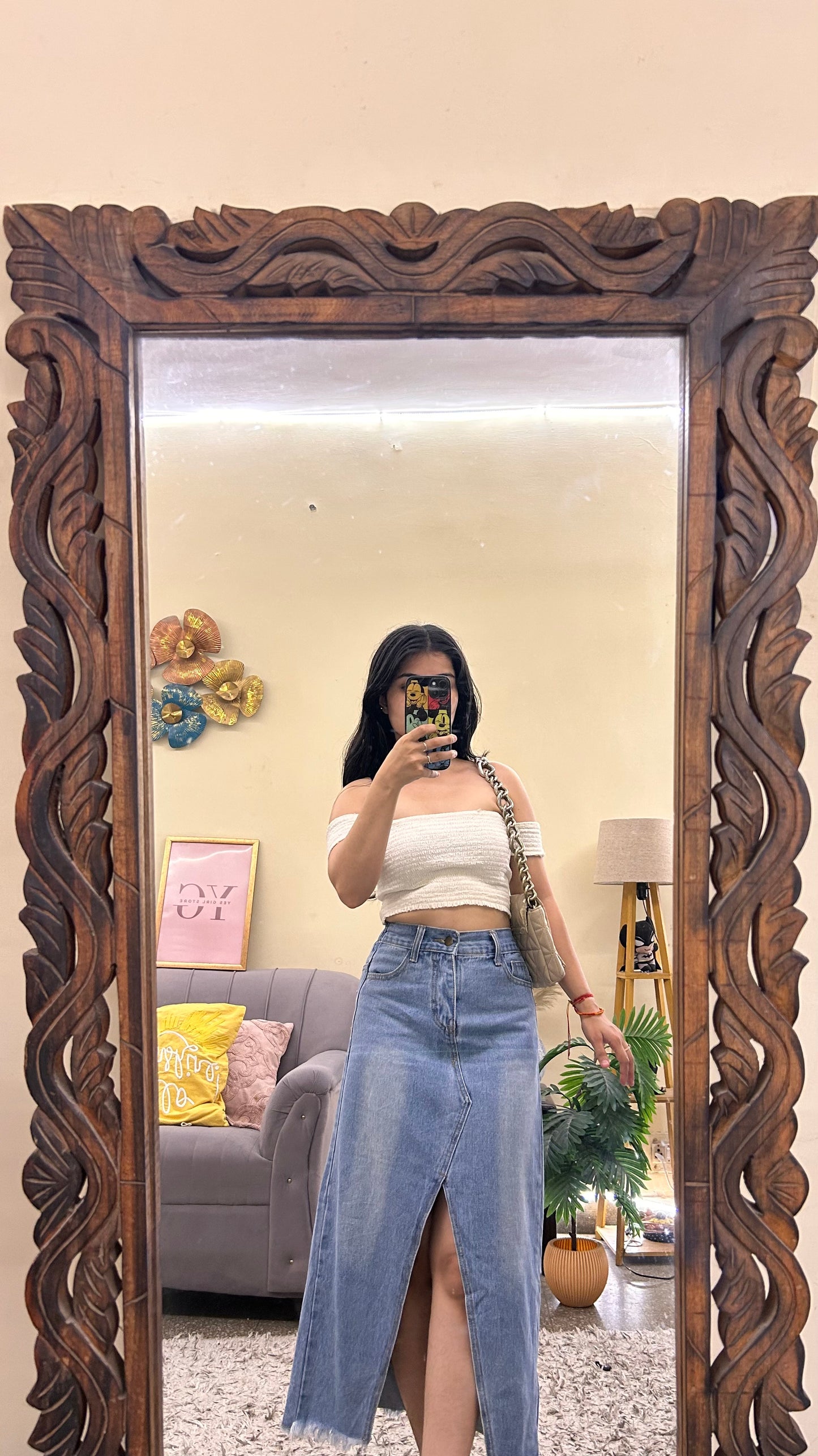8)korean skirts waist - 24-26/L 32