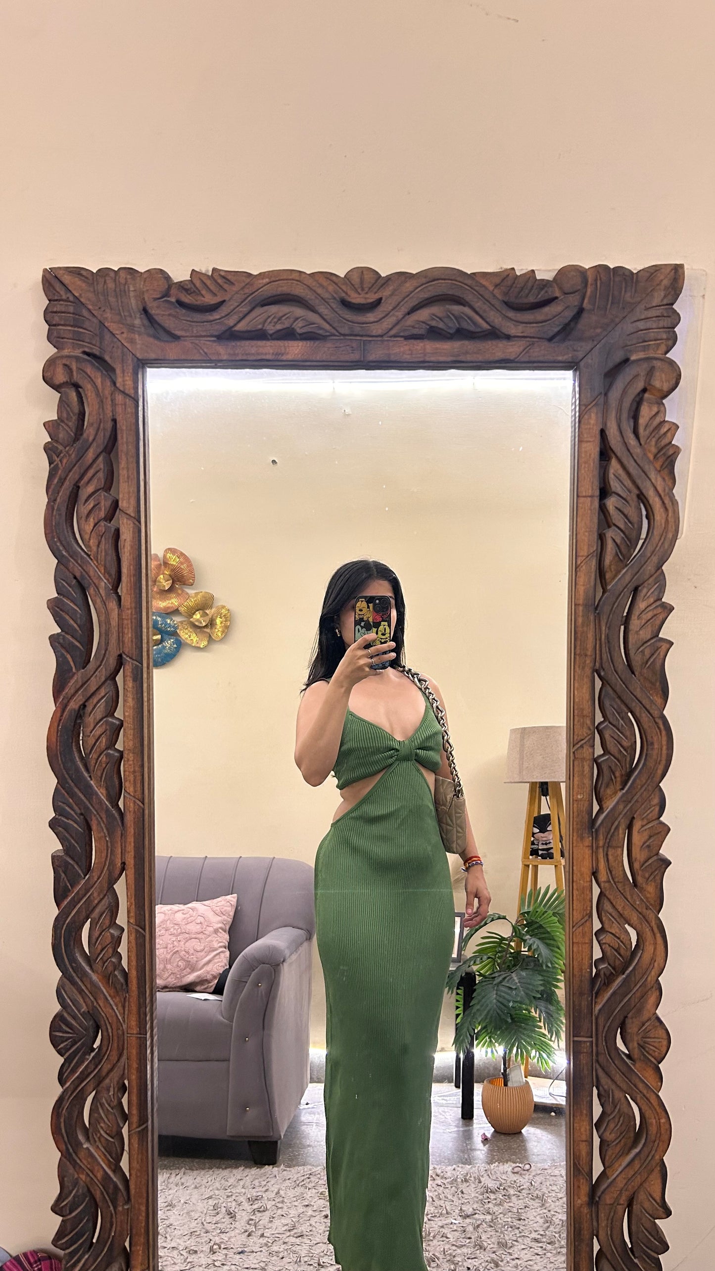 99) cute dress bust- 32/ L-55