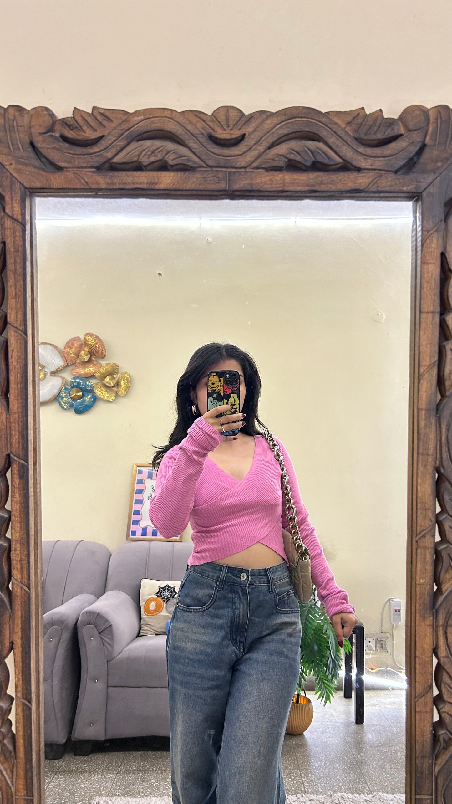 Cute top 30-34 bust (thrifted)