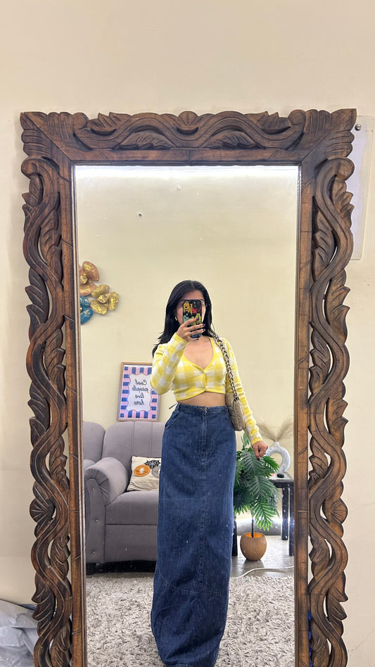 47) Korean skirt 31 waist/l:38