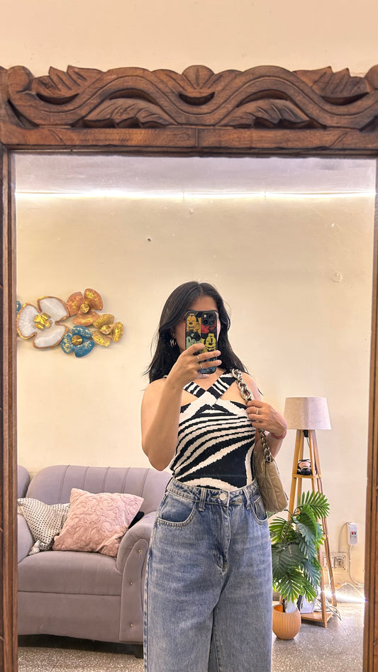 76) cute top 32-34 bust