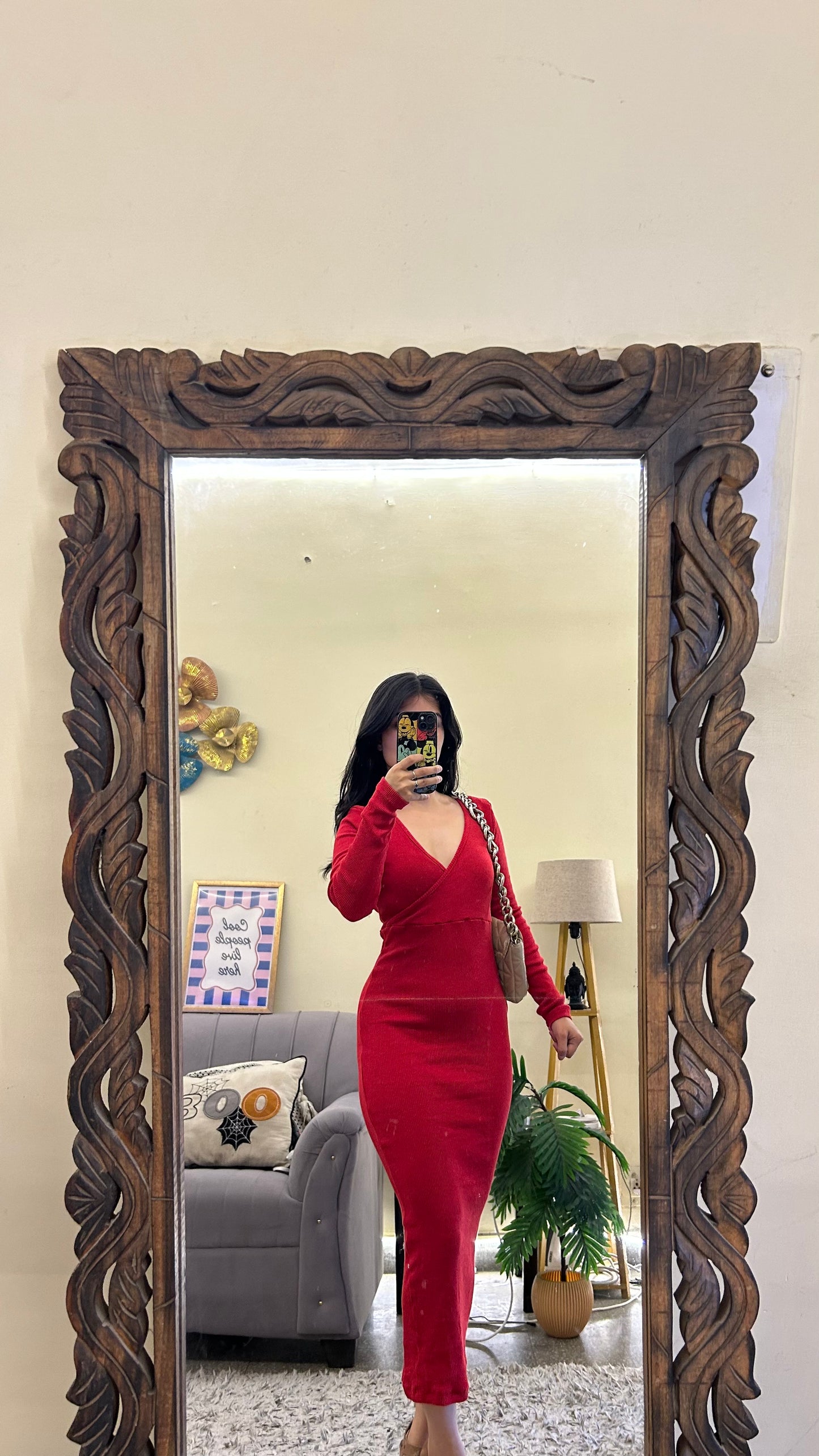 Cute dress 30-32 bust/l:47