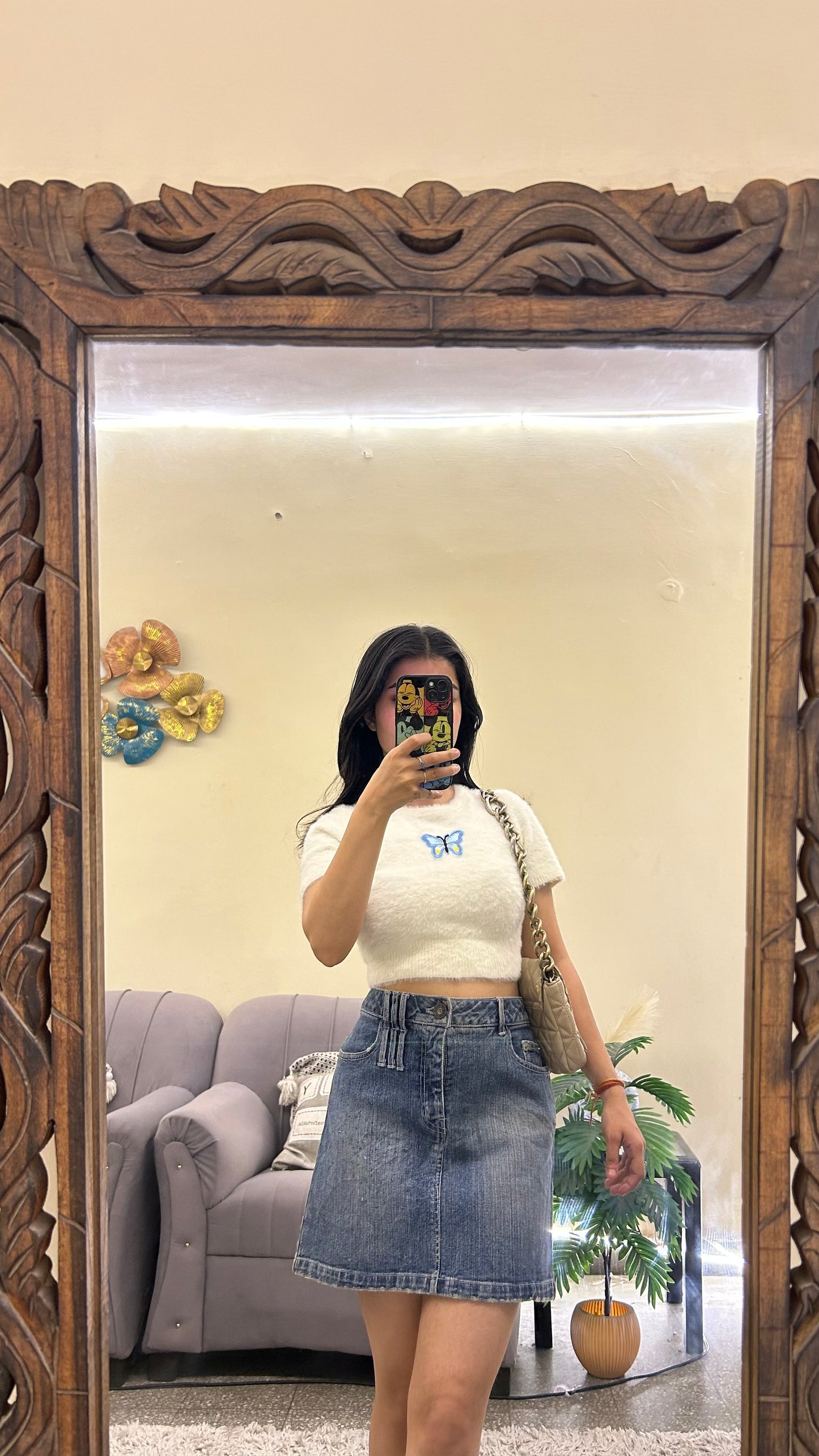 Vintage skirt 31 waist/l:15