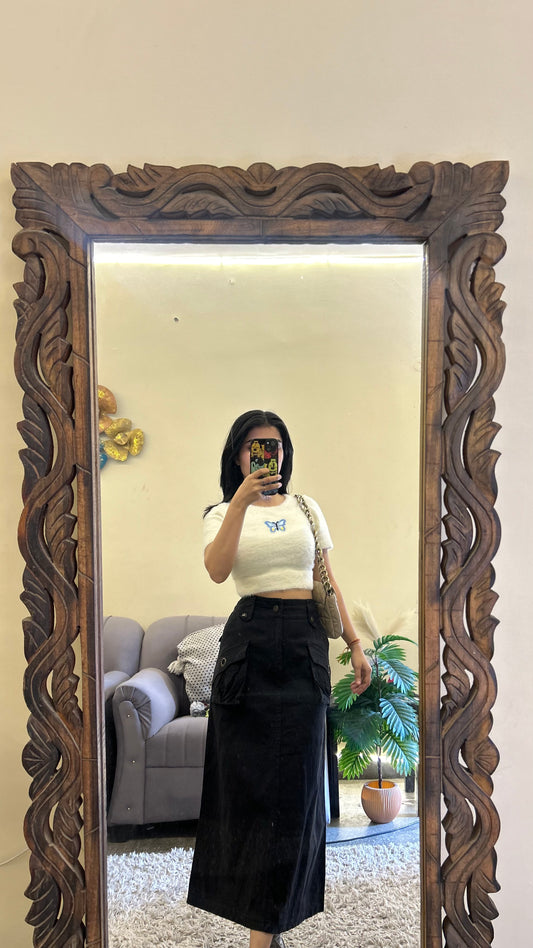 36) Korean skirt 28 waist/l:29