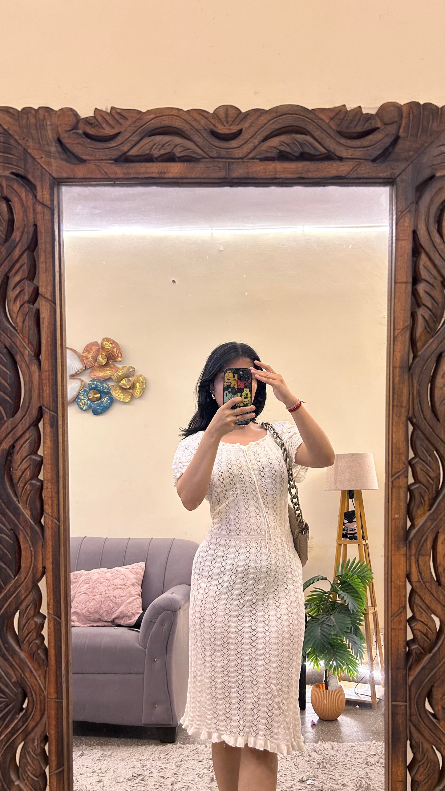 156 cute short dress bust- 36/ L -34