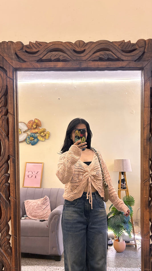 66)Semi winter cute tops🌸34-36