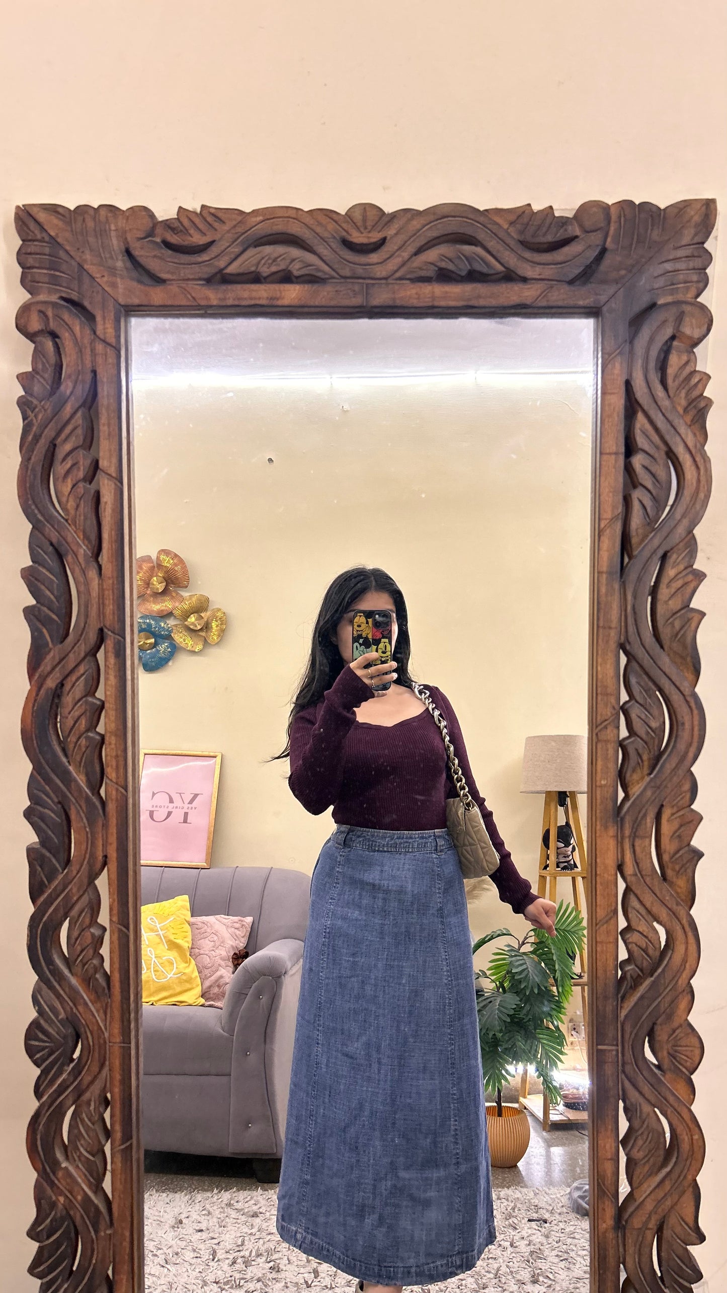 45)korean skirts waist -30 /L 30