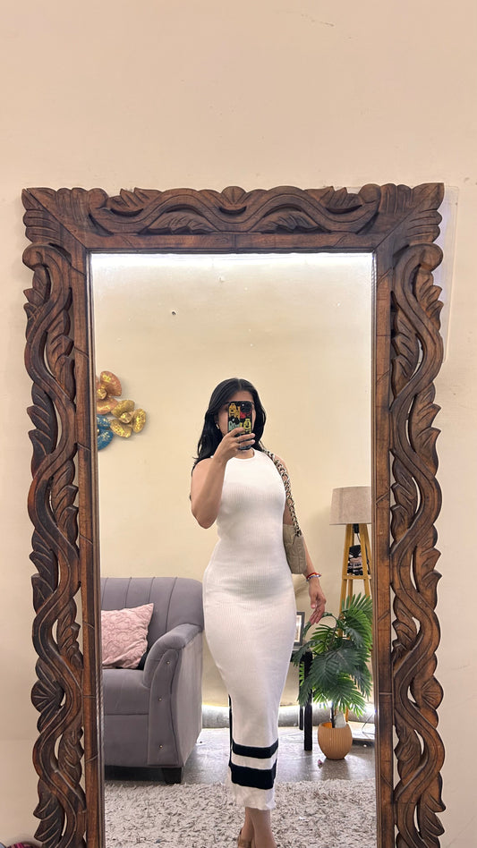 83) cute dress bust-28-32 / L -49