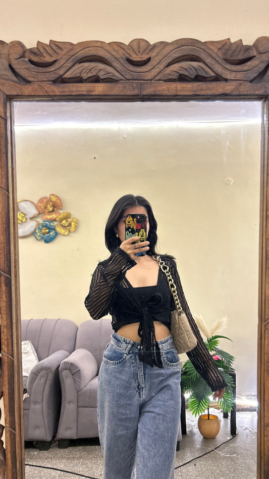 Cute crochet top S-M