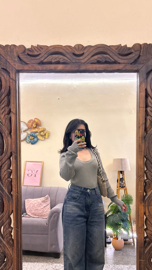 97)Semi winter cute tops🌸34-38