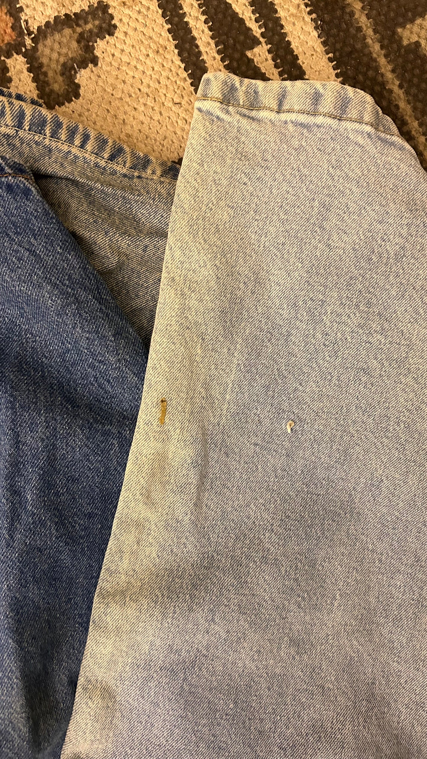 4) thrifted jeans waist -26 / L-41