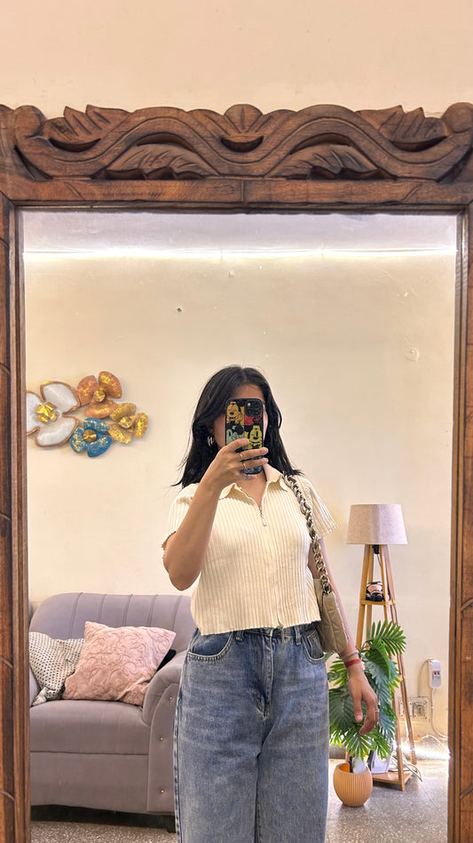 65) cute top 32-35 bust