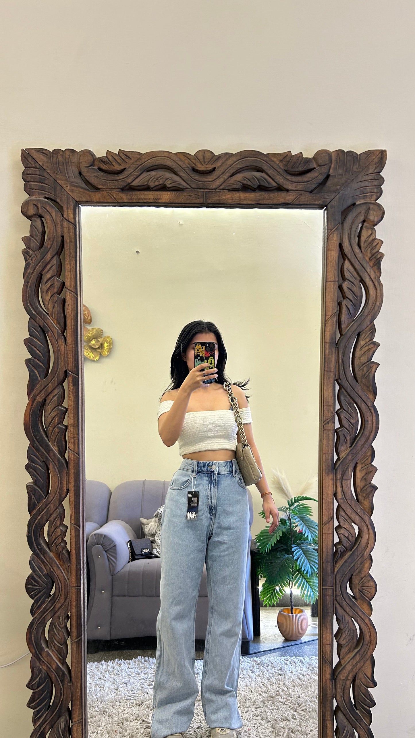 64) Pinterest jeans 32 waist/l:42