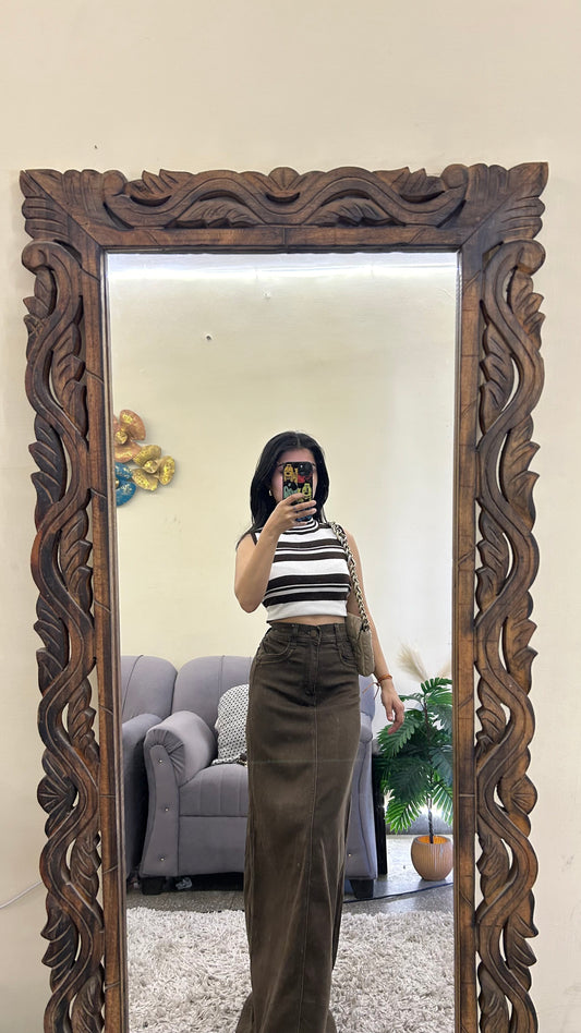 11) Korean skirt 26-27 waist/l:40