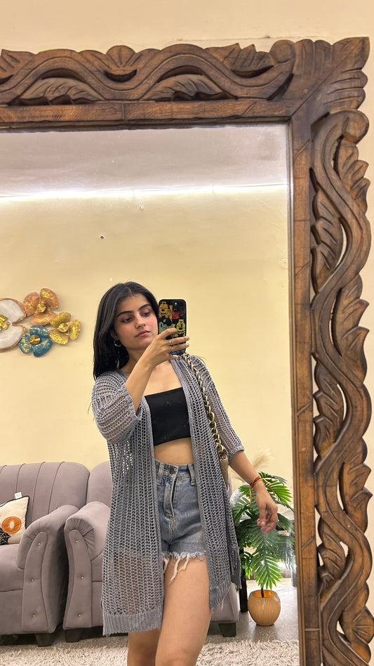 Crochet shrug S-M