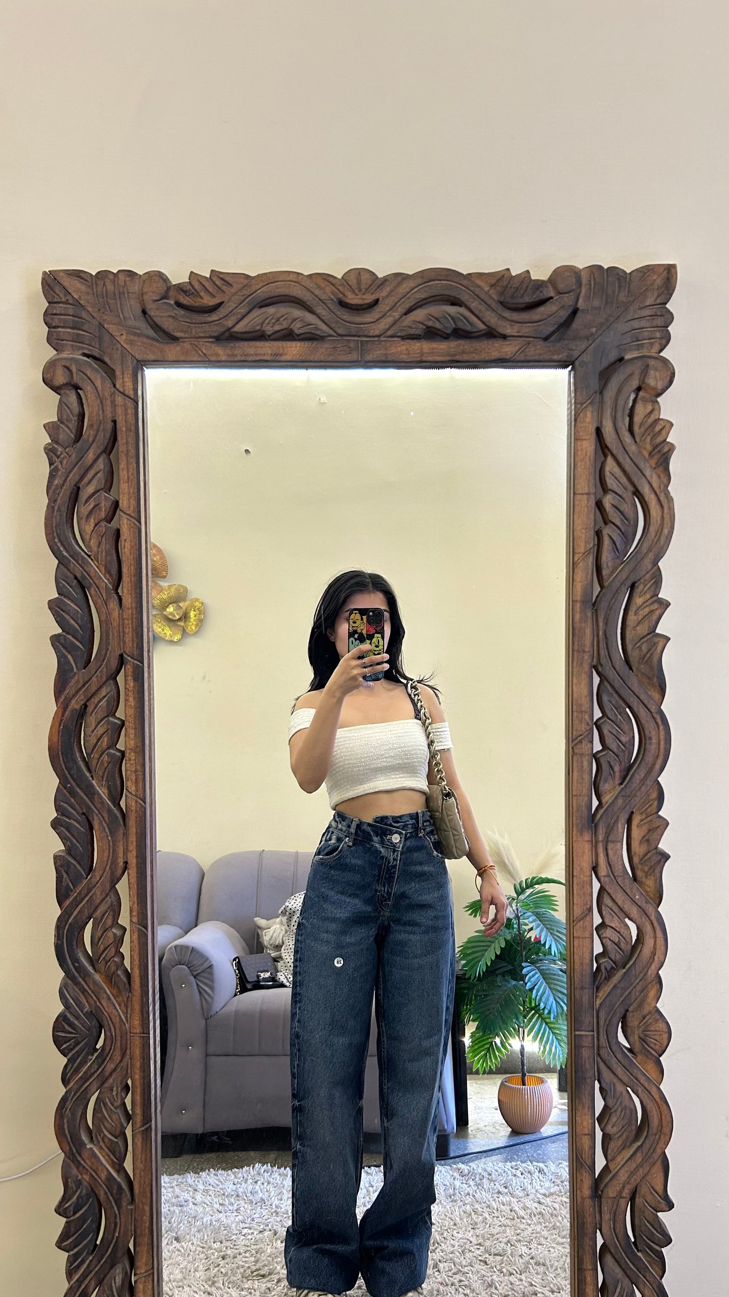 69) cute jeans 29 waist/l:43