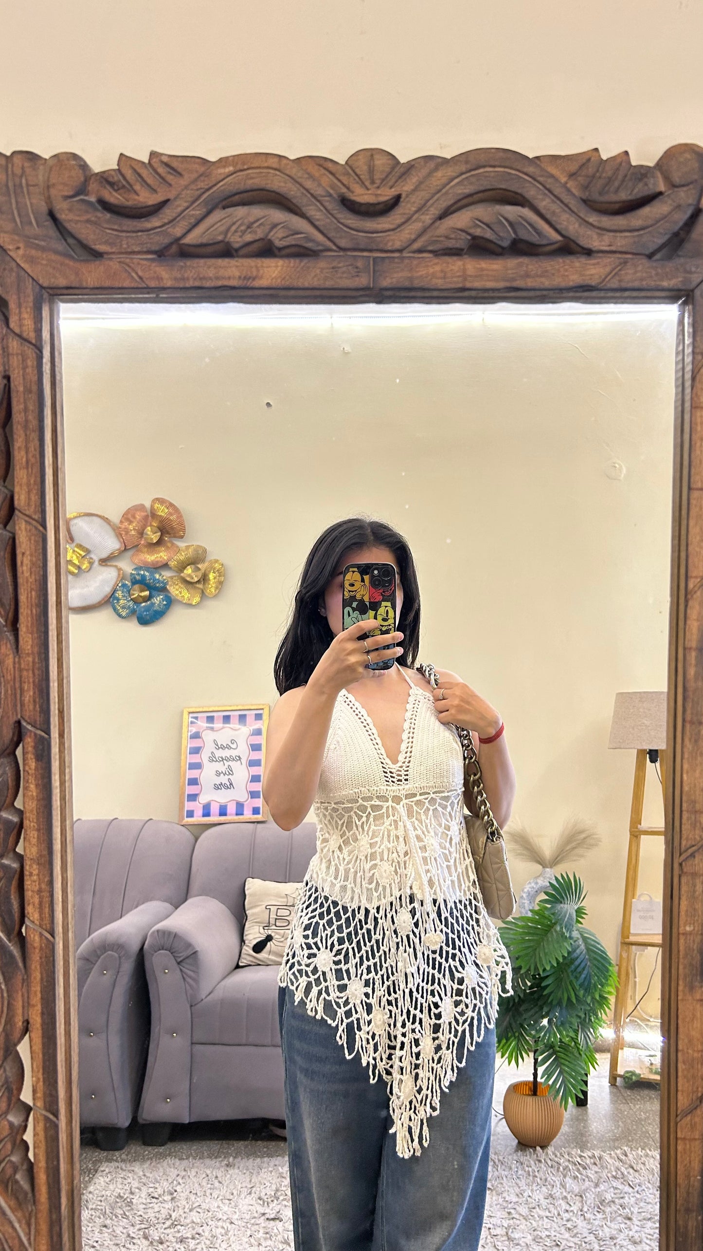Crochet top ( layer given) 32-34 bust