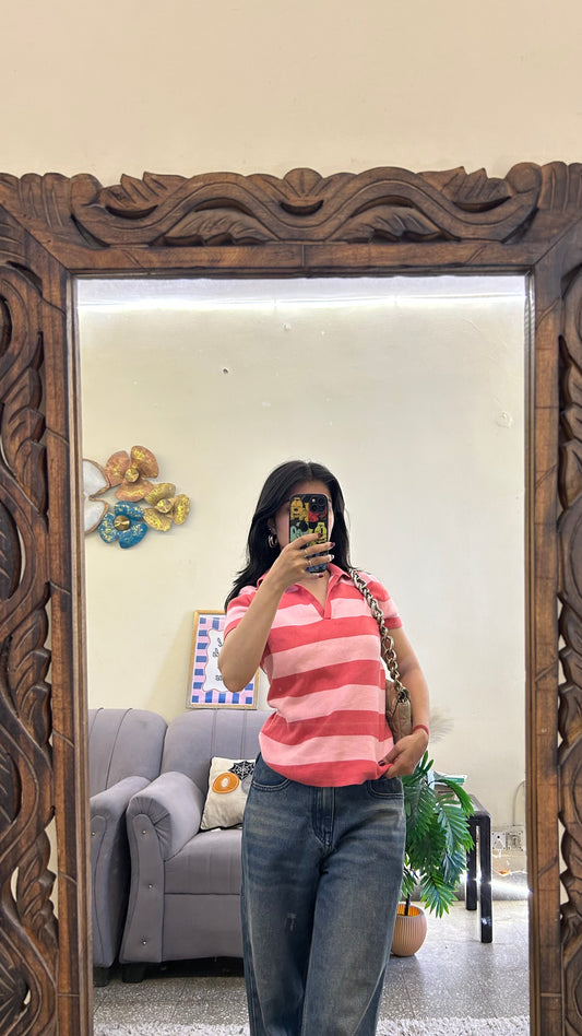 Cute top thrifted 34-36 bust
