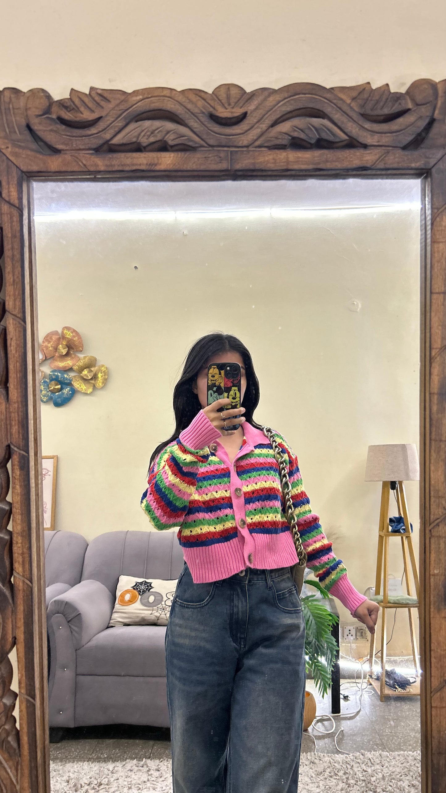 Cute crochet top 32-34 bust