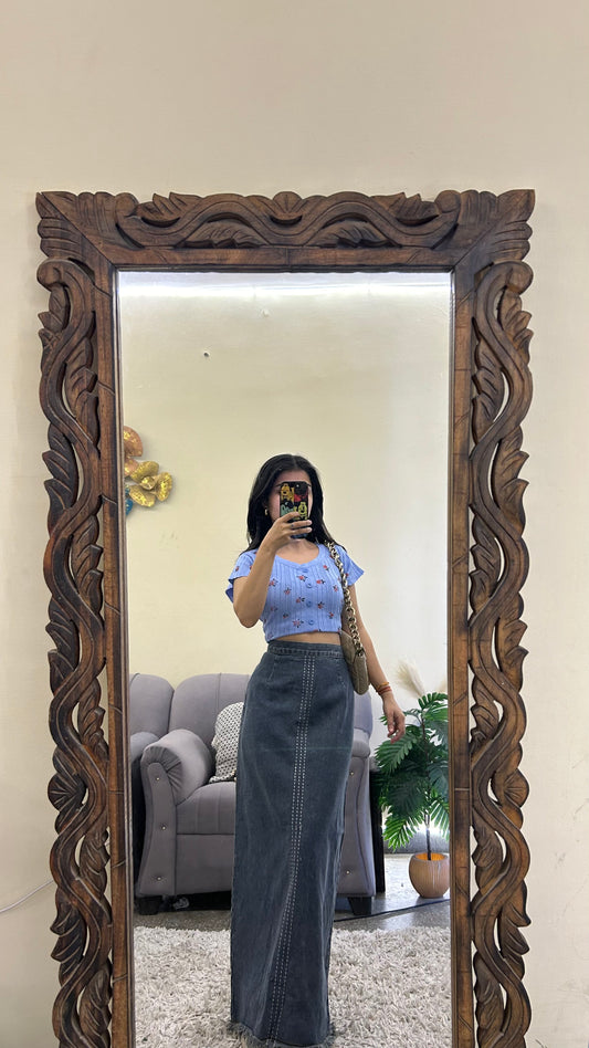 5) Korean skirt 29 waist/l:37