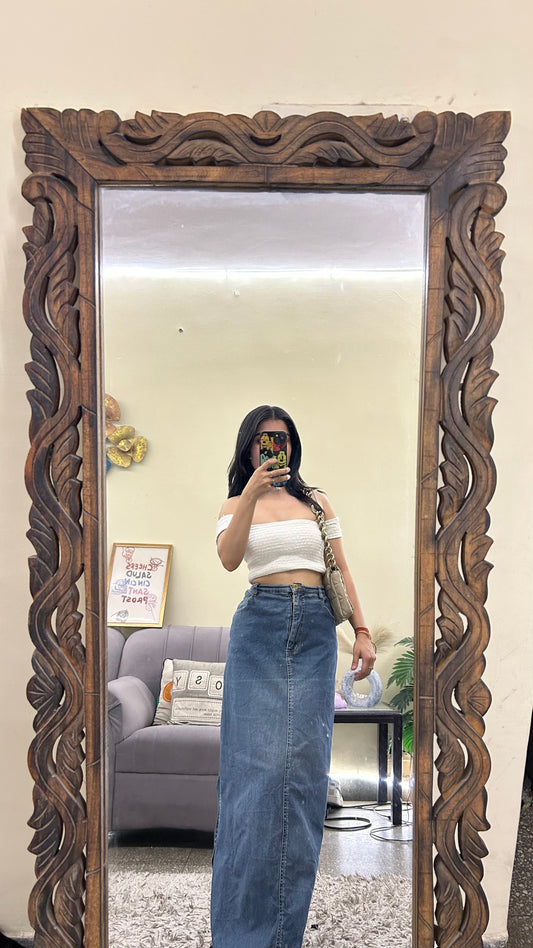 62) Korean skirt 33 waist/l: 37