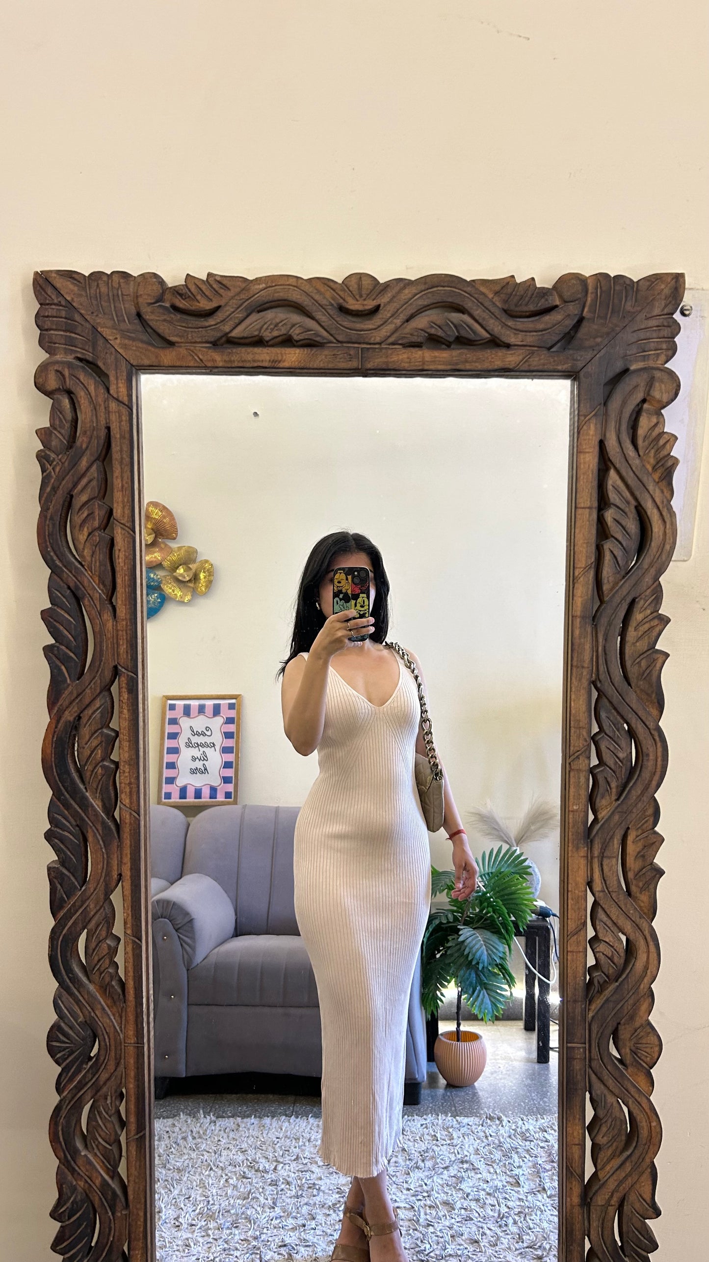 Cute dress 32-34 bust/l:45
