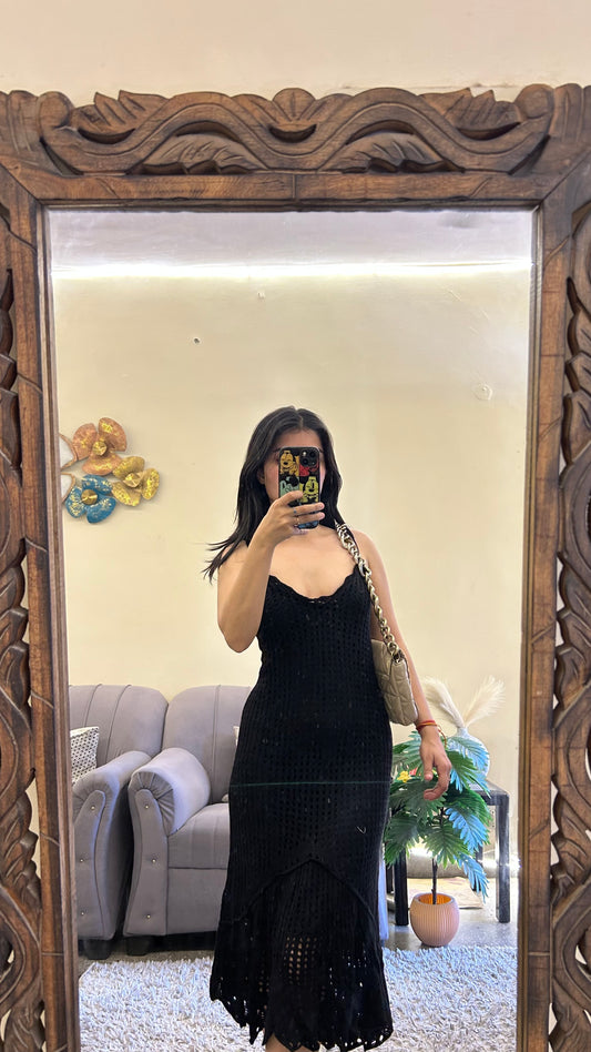 Crochet dress 34 bust/l:38
